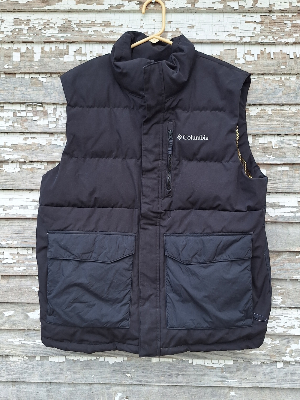 Columbia Men's Black Puffer Vest Size Large